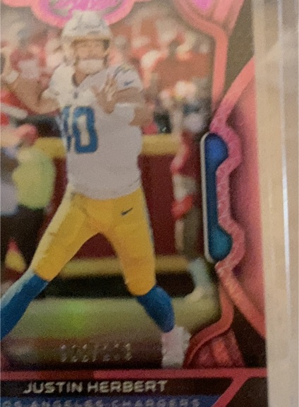2020 Panini Prizm #249 Justin Herbert — front