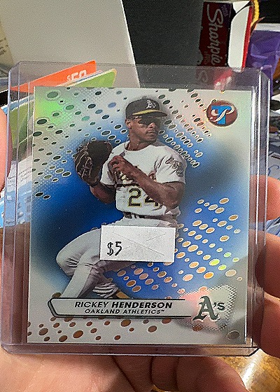 2023 Topps #160 Rickey Henderson — front