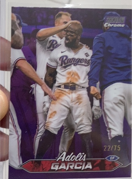 2024 Topps Stadium Club Chrome #206 Adolis García — front