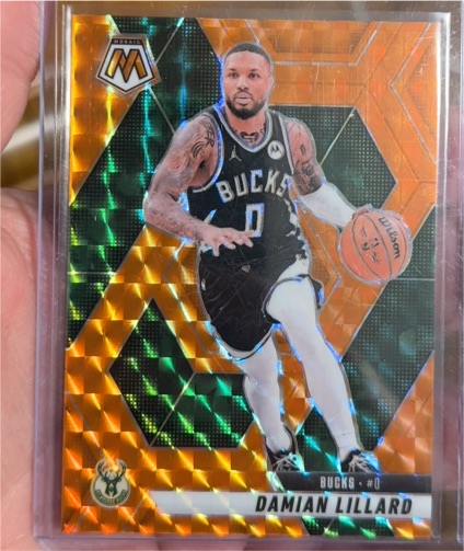 2024-25 Panini Mosaic #155 Damian Lillard — front
