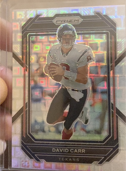 2022 Panini Prizm #119 David Carr — front