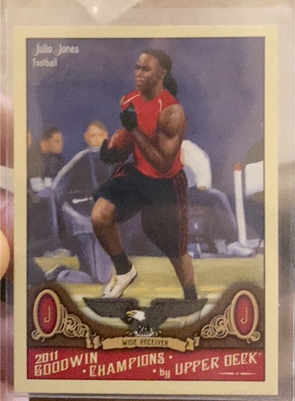 2011 Upper Deck Goodwin Champions #109 Julio Jones — front