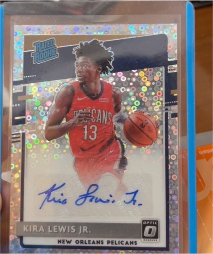 2020-21 Panini Prizm #RP-KLJ Kira Lewis Jr. — front
