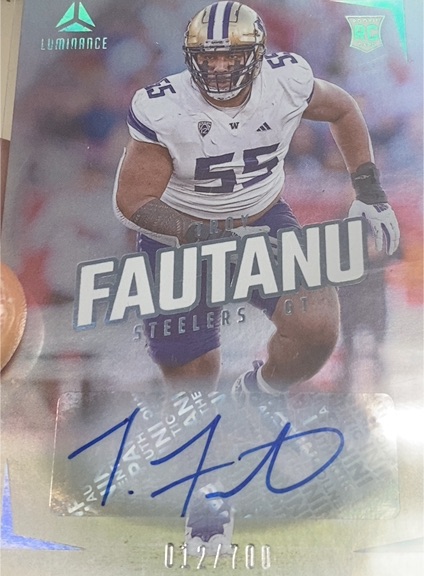 2024 Panini Luminance #116 Troy Fautanu — front