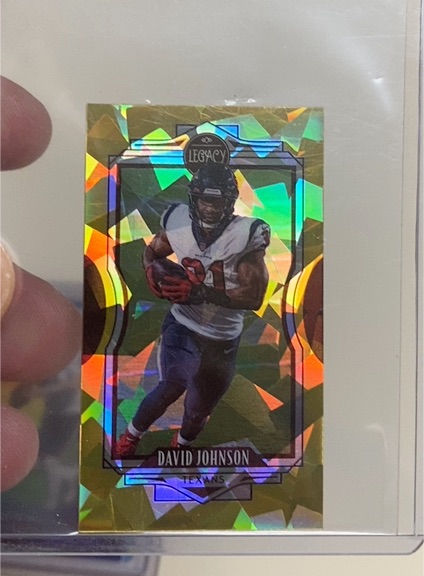 2021 Panini Legacy Mini David Johnson — front