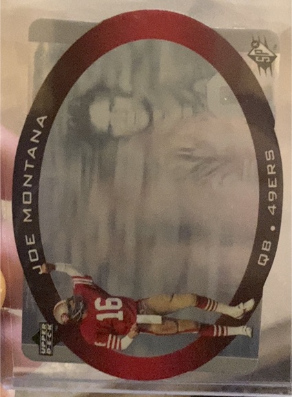 1996 Upper Deck SPx #43 Joe Montana — front