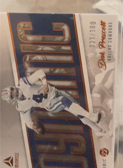 2022 Panini Luminance Dynamic #DYN-DPR Dak Prescott — front