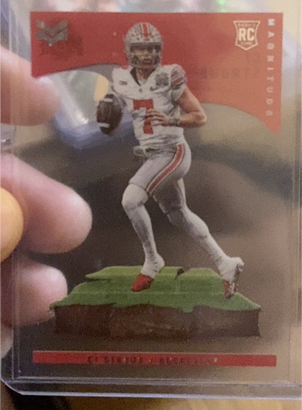 2023 Panini Chronicles Draft Picks Magnitude #2 C.J. Stroud — front