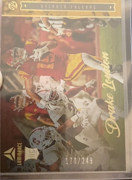 2019 Panini Luminance #22 Druwke London — front