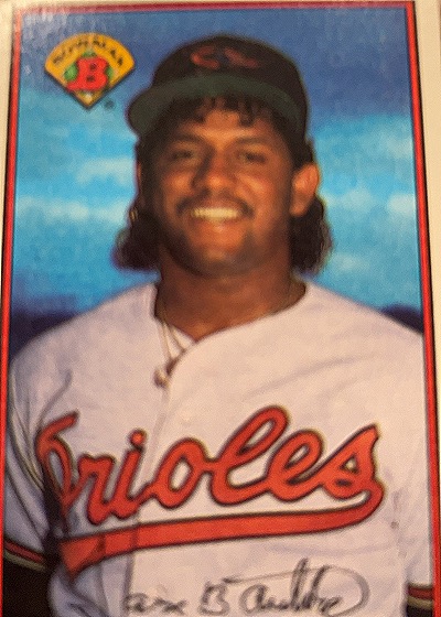 1989 Bowman #3 Jose Bautista — front