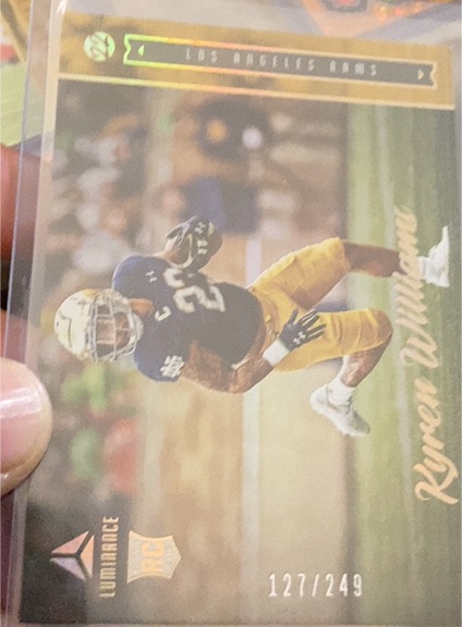 2022 Panini Luminance #183 Kyren Williams — front