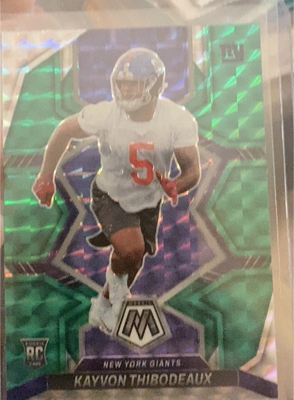 2022 Panini Mosaic #231 Kayvon Thibodeaux — front