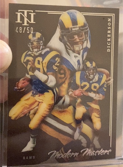 1996 NT Modern Masters #48/50 Dickerson — front