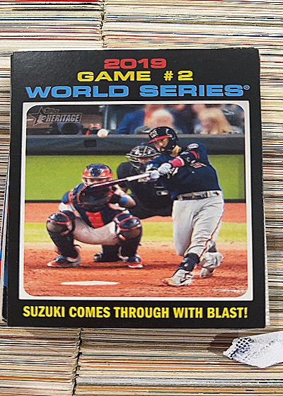 2020 Topps Heritage #328 Kurt Suzuki — front
