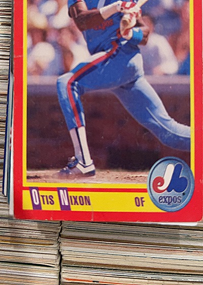 1990 Score #241 Otis Nixon — front