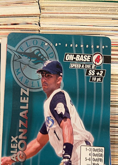 2001 MLB Showdown #174 Alex Gonzalez — front