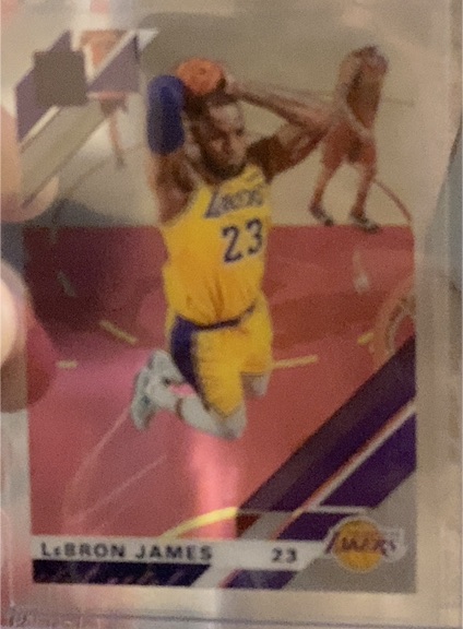 2019-20 Donruss Optic #60 LeBron James — front