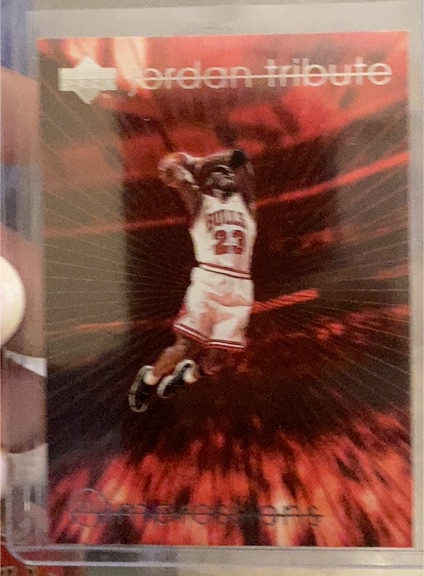 1997-98 Upper Deck Michael Jordan Tribute #MJ52 Michael Jordan — front