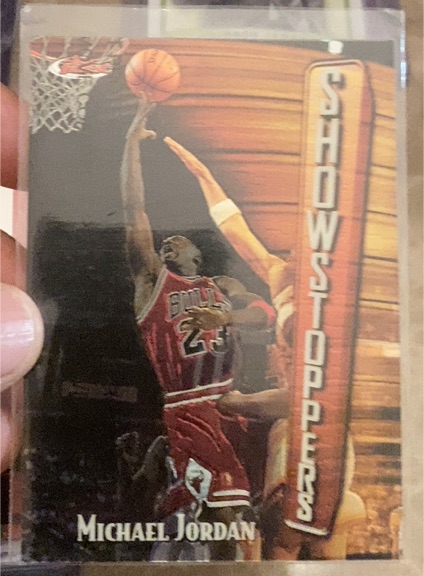 1997-98 Topps Finest #271 Michael Jordan Showstoppers — front
