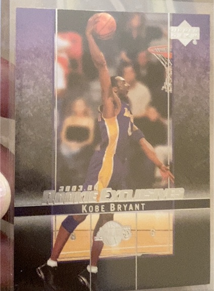 2003-04 Upper Deck Rookie Exclusives #59 Kobe Bryant — front