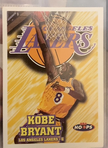 1997-98 NBA Hoops #75 Kobe Bryant — front