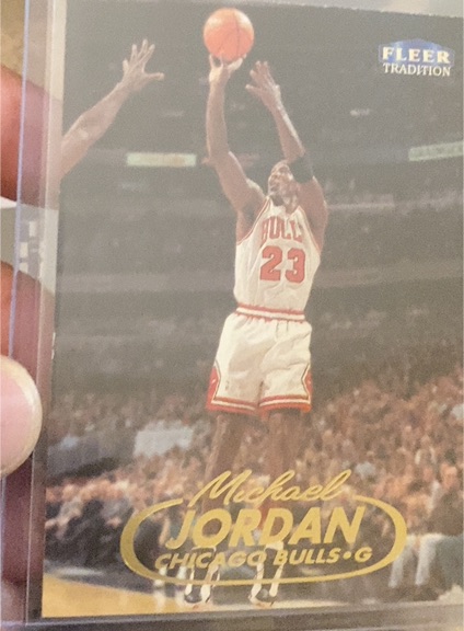 1998-99 Fleer Tradition #23 Michael Jordan — front