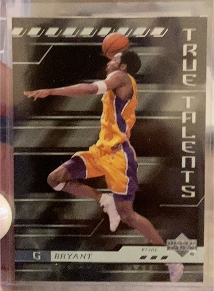 2000-01 Upper Deck True Talents #TT1 Kobe Bryant — front