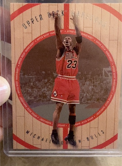 1998-99 Upper Deck Hardcourt #23-A Michael Jordan — front