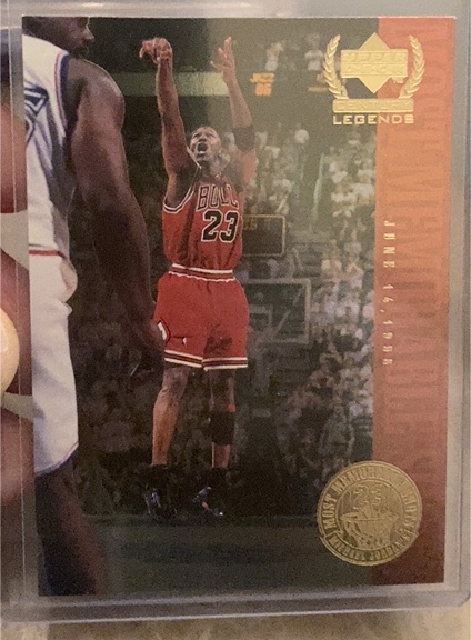 1999 Upper Deck Century Legends #MJ6 Michael Jordan — front