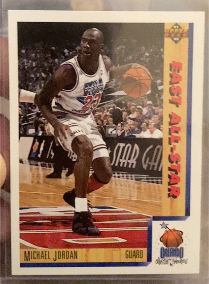 1991-92 Upper Deck #452 Michael Jordan — front