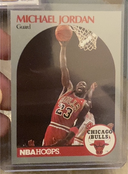 1990-91 Hoops #65 Michael Jordan — front