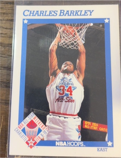 1991-92 NBA Hoops #248 Charles Barkley — front