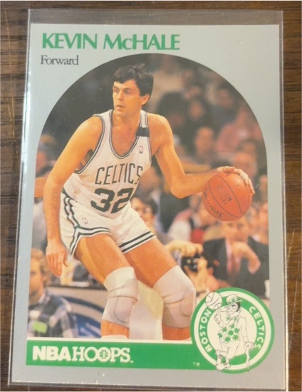 1990 NBA Hoops #44 Kevin McHale Boston Celtics — front