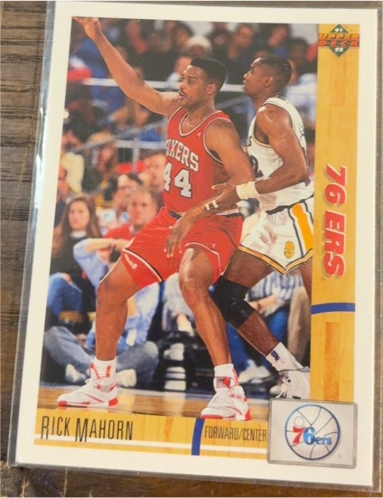 1991-92 Upper Deck #42 Rick Mahorn — front