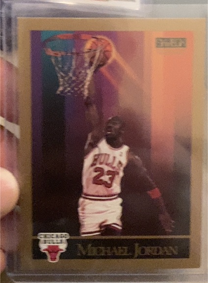 1990-91 SkyBox #41 Michael Jordan — front