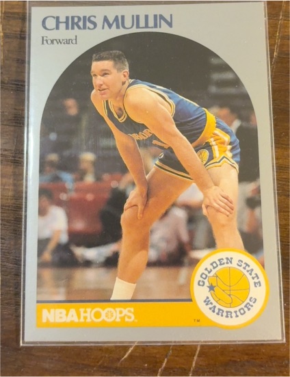 1990-91 Hoops #116 Chris Mullin — front