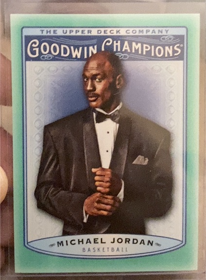 2019 Upper Deck Goodwin Champions #1 Michael Jordan — front