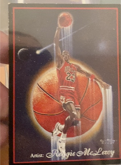 1994-95 Competitive Images Artistic Promotions #4 Michael Jordan — front