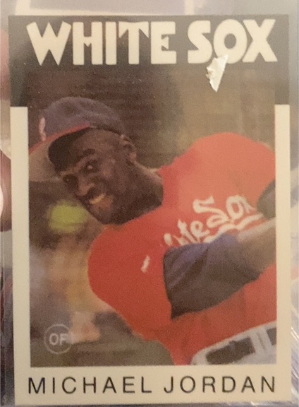 1986 AAMER Sport Michael Jordan White Sox — front