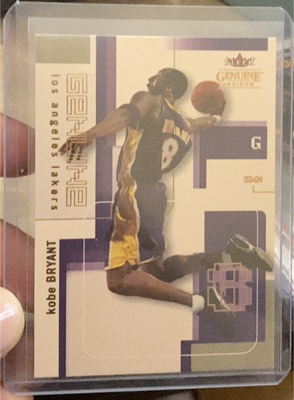 2003-04 Fleer Genuine Insider #22 Kobe Bryant — front