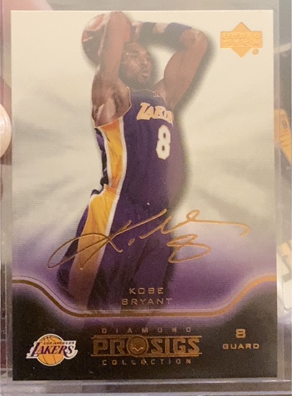 2004-05 Upper Deck Pro Sigs Diamond Collection #37 Kobe Bryant — front