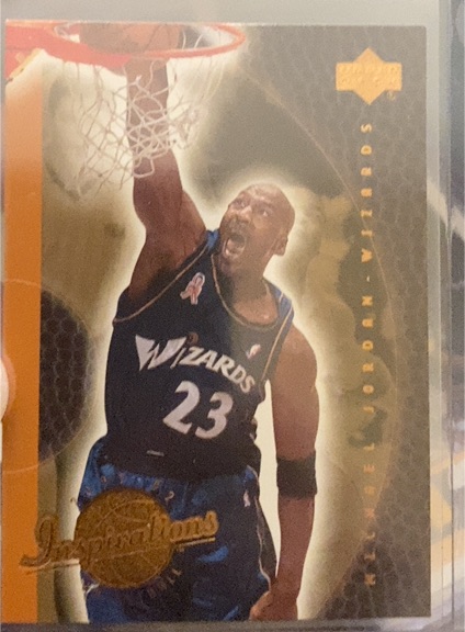 2001-02 Upper Deck Inspirations #90 Michael Jordan — front