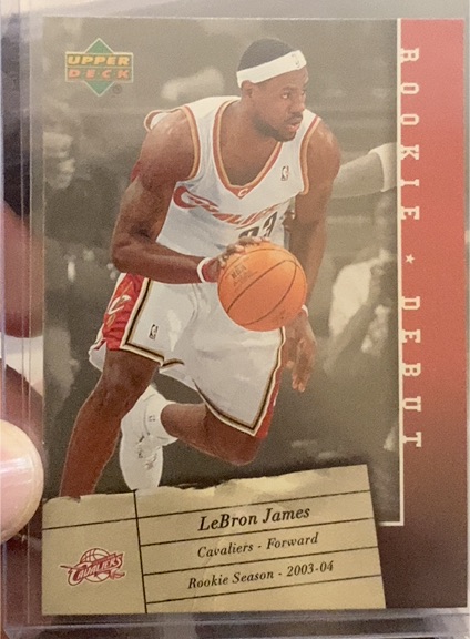 2006-07 Upper Deck Rookie Debut #15 LeBron James — front