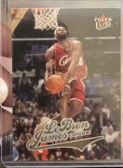 2004-05 Fleer Ultra #114 LeBron James — front