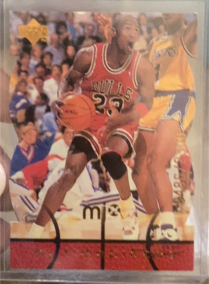 1998 Upper Deck MJX #21 Michael Jordan — front