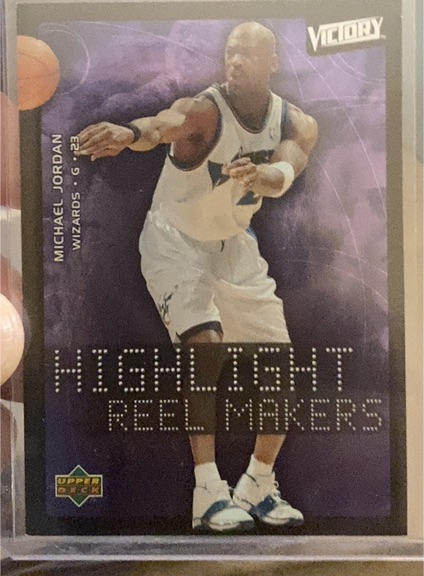2003-04 Upper Deck Victory #227 Michael Jordan Highlight Reel Makers — front