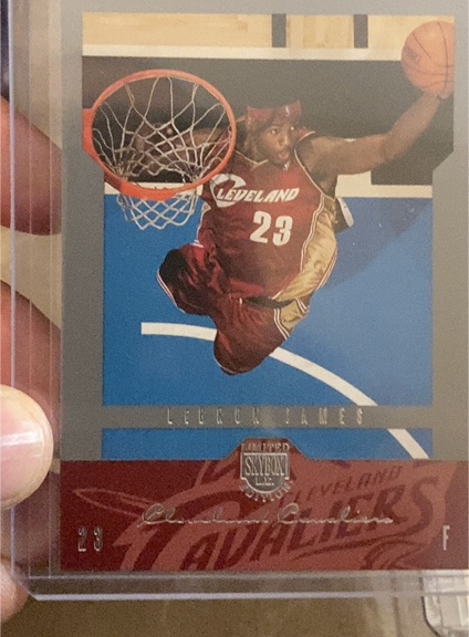 2004 Skybox Limited Edition #19 LeBron James — front