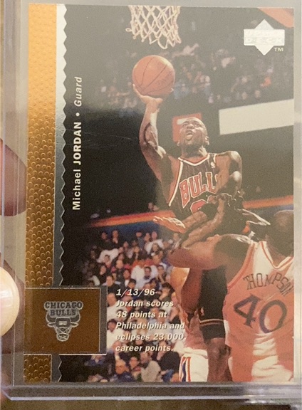 1996-97 Upper Deck #16 Michael Jordan — front