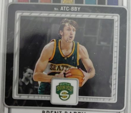 1993 Fleer ATC #ATC-BBY Brent Barry — front