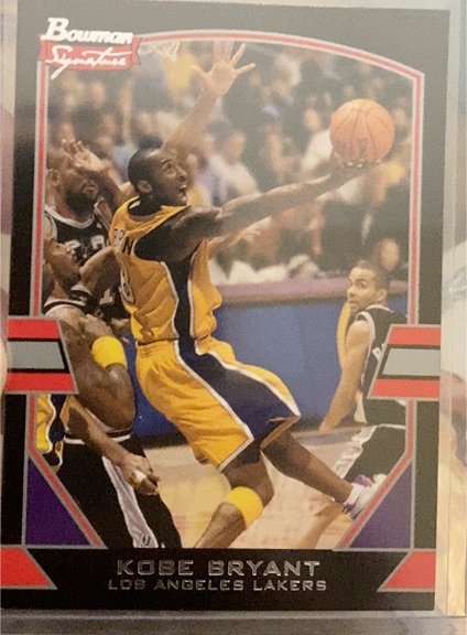 2003-04 Bowman Signature Edition #38 Kobe Bryant — front